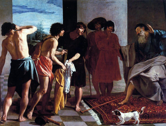  Diego Velazquez Joseph's Bloody Coat Brought to Jacob - Art Print