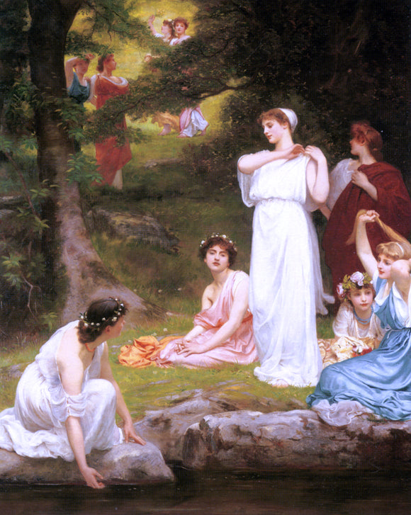  Philip Hermogenes Calderon Joyous Summer - Art Print