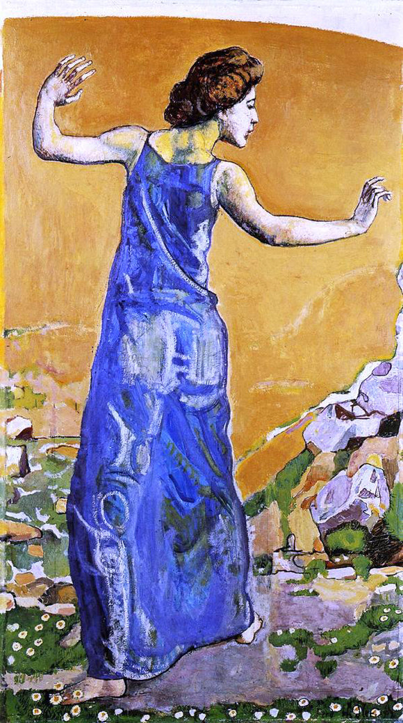  Ferdinand Hodler Joyous Woman - Art Print