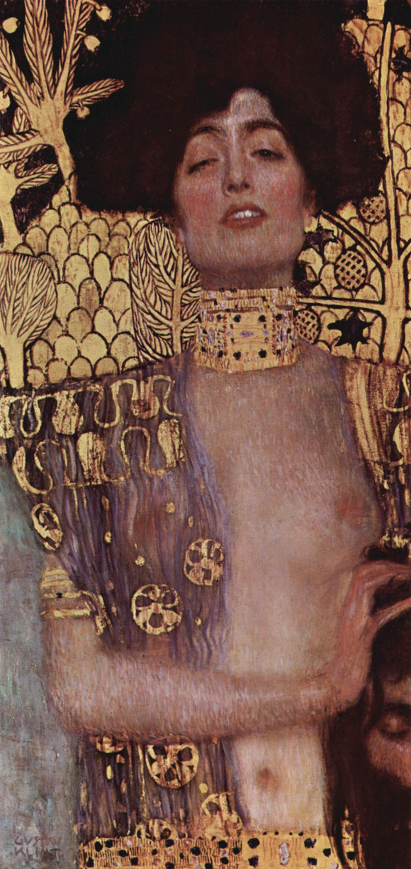  Gustav Klimt Judith and the Head of Holofernes - Art Print