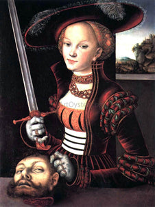  The Elder Lucas Cranach Judith Victorious - Art Print