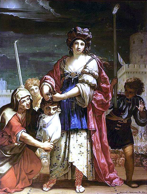  Elisabetta Sirani Judith with the Head of Holofernes - Art Print
