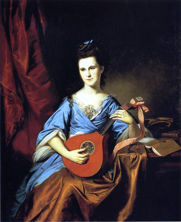  Charles Willson Peale Julia Stockton (Mrs. Benjamin) Rush - Art Print