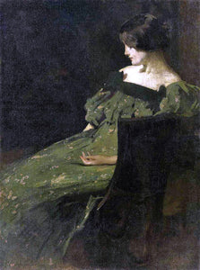 John White Alexander Juliette (also known as The Green Girl) - Art Print