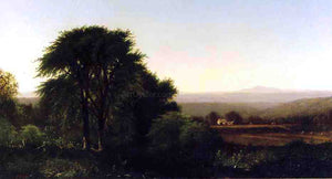  Alfred Thompson Bricher July Afternoon in Greenfield, Massachusetts - Art Print