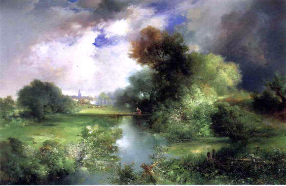  Thomas Moran June, East Hampton - Art Print