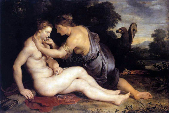  Peter Paul Rubens Jupiter and Callisto - Art Print