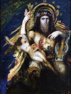  Gustave Moreau Jupiter and Semele - Art Print