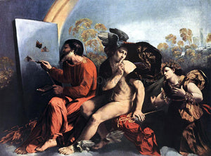 Dosso Dossi Jupiter, Mercury and the Virtue - Art Print