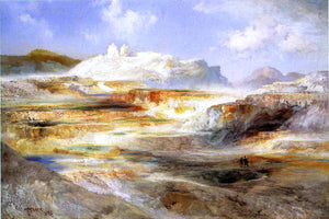  Thomas Moran Jupiter Terrace, Yellowstone - Art Print