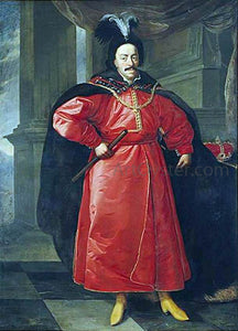  II Daniel Schultz King John Casimir II in Polish Costume - Art Print