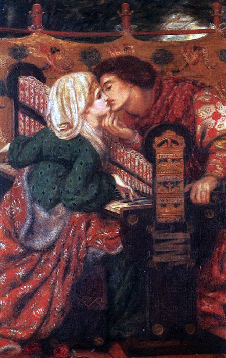  Dante Gabriel Rossetti King Rene's Honeymoon - Art Print