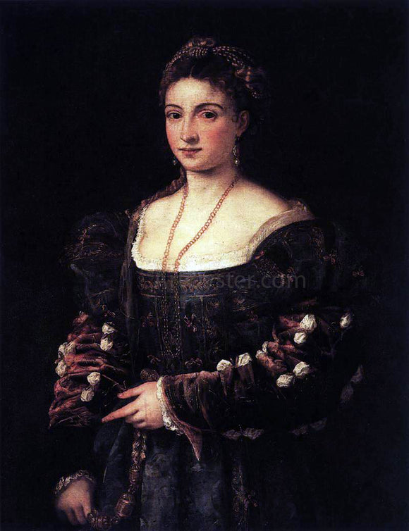  Titian La Bella - Art Print