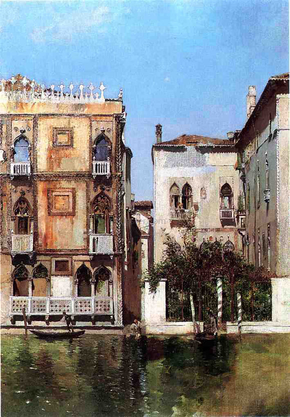  Robert Frederick Blum La Ca d'Oro, Venice - Art Print