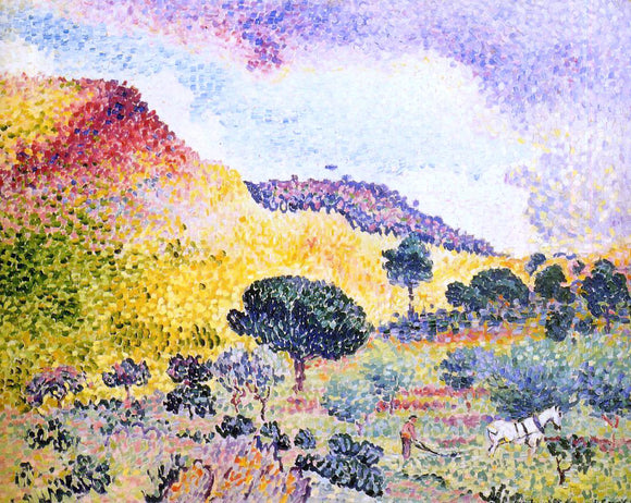  Henri Edmond Cross La Chaine des Maures - Art Print