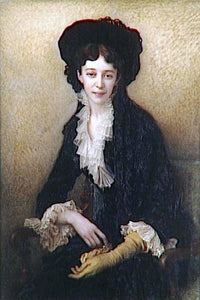  Antoine Ernest Hebert La Comtesse de Dampierre - Art Print