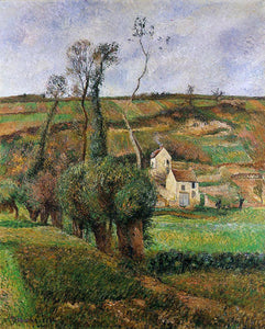  Camille Pissarro La Cote de 'Chou' a Pontoise - Art Print