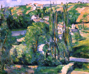  Paul Cezanne La Cote du Galet, at Pontoise - Art Print