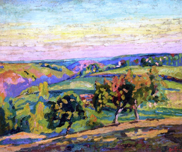  Armand Guillaumin La Creuse Landscape - Art Print