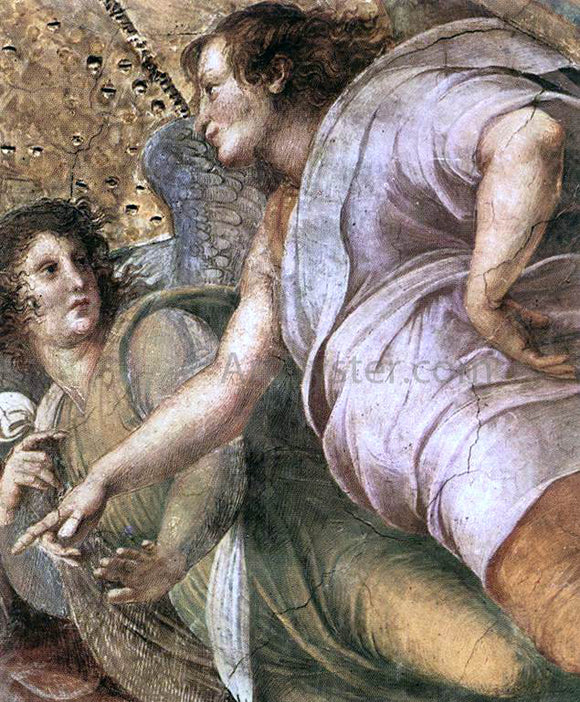  Raphael La Disputa (detail 6) (Stanza della Segnatura) - Art Print