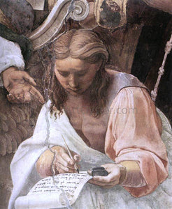  Raphael La Disputa (detail 7) (Stanza della Segnatura) - Art Print