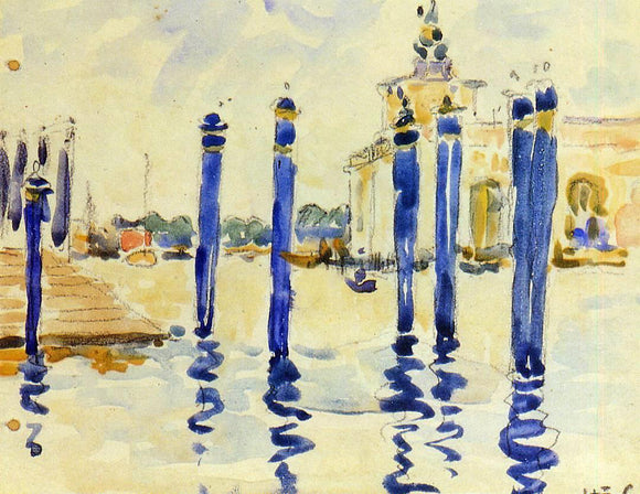  Henri Edmond Cross La Donana, Venice - Art Print