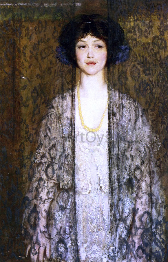  Phillip Leslie Hale La Donna (also known as Mi Velata) - Art Print