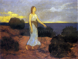  Pierre Puvis De Chavannes La Fee des Greves - Art Print