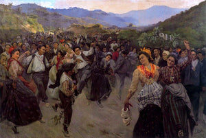  Ignacio Diaz Olano La Fiesta - Art Print