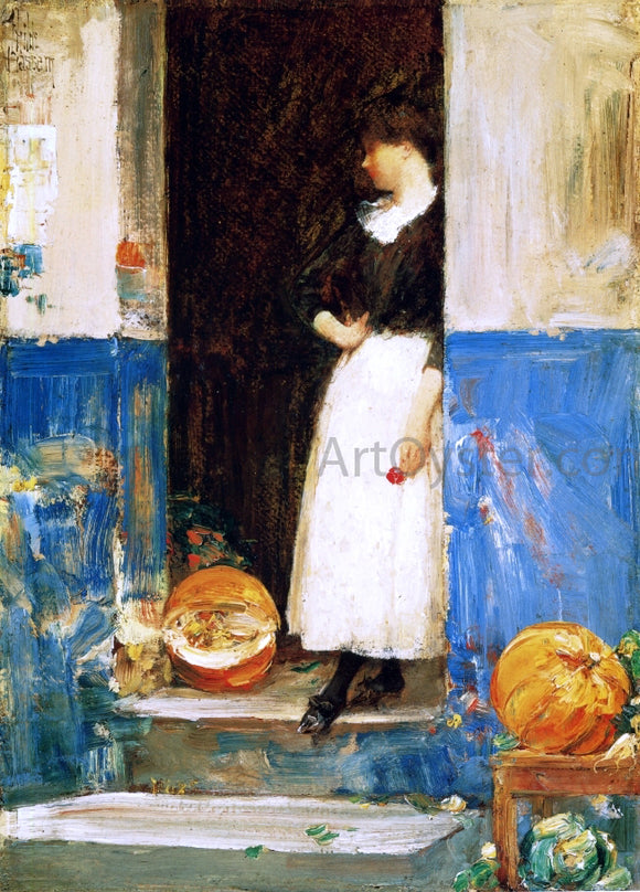  Frederick Childe Hassam La Fruitiere (also known as A Fruit Store) - Art Print