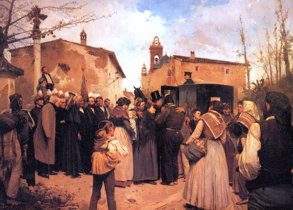  Antonio Fillol Granell La Gloria del Pueblo - Art Print