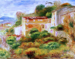  Pierre Auguste Renoir La Maison de la Poste - Art Print