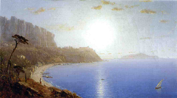  Sanford Robinson Gifford La Marina Grande, Capri - Art Print