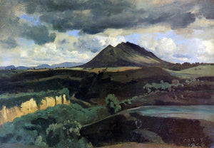  Jean-Baptiste-Camille Corot La Monta Soracte - Art Print