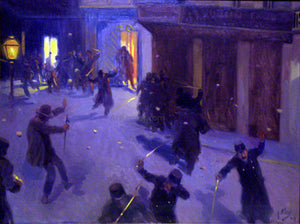  Antonio Fillol Granell La Noche de San Benito - Art Print