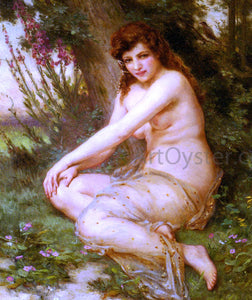  Guillaume Seignac La Nymphe de Foret (also known as The Forest Nymph) - Art Print