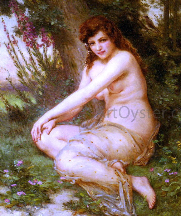  Guillaume Seignac La Nymphe de Foret (also known as The Forest Nymph) - Art Print