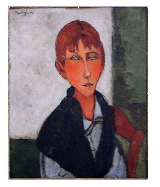  Amedeo Modigliani La Patronne - Art Print