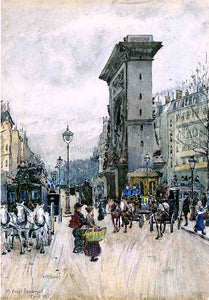  Maurice Prendergast La Porte San Denis - Art Print
