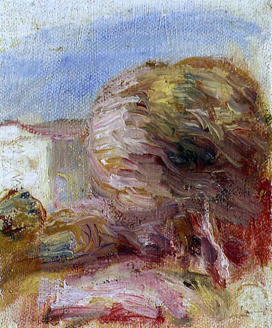  Pierre Auguste Renoir La Poste at Cagnes - Art Print