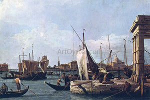  Canaletto La Punta Della Dogana - Art Print