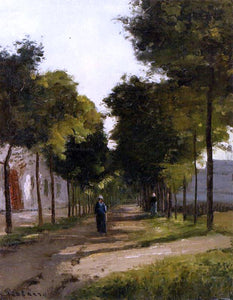  Camille Pissarro La Route - Art Print