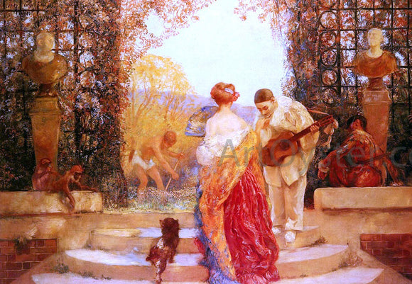  Gaston De Latouche La Salutation de Pierrot - Art Print