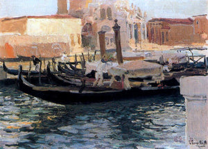  Joaquin Sorolla Y Bastida La Salute, Venice - Art Print