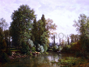  Louis Hector Pron La Seine - Art Print