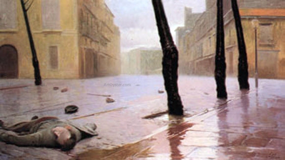  Antonio Fillol Granell La Semilla (also known as Despuas de la Refriega) - Art Print