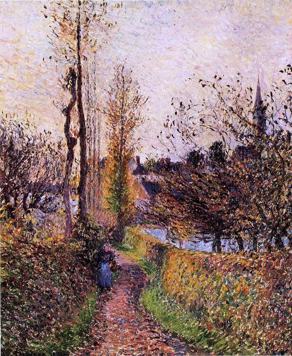  Camille Pissarro La Sentier de Basincourt - Art Print