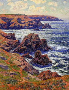  Henri Moret La Terre de Cleden, Point de Raz, Finistere - Art Print