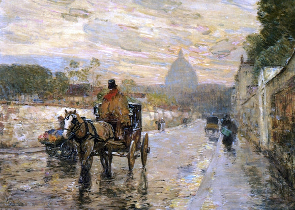  Frederick Childe Hassam La Val du Grace, Spring Morning - Art Print