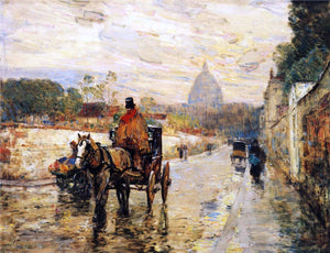 Frederick Childe Hassam La Val-de-Grace, Spring Morning - Art Print